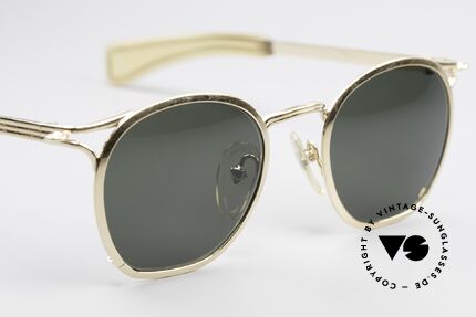 Jean Paul Gaultier 56-0175 Designer Panto Sunglasses, NO retro fashion, but a unique 25 years old Original, Made for Men and Women