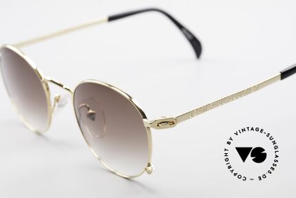 Jean Paul Gaultier 55-1178 Gold Plated Panto Sunglasses, new old stock (like all our RARE designer shades), Made for Men and Women
