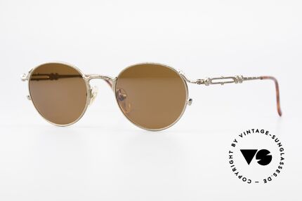 Jean Paul Gaultier 55-4177 Panto Designer Sunglasses, precious designer sunglasses by Jean P. GAULTIER, Made for Men and Women