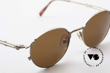 Jean Paul Gaultier 55-4177 Panto Designer Sunglasses, NO RETRO fashion; a 20 years old unique Original, Made for Men and Women