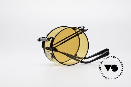 Jean Paul Gaultier 56-9171 90's Vintage Folding Sunglasses, NO RETRO fashion, but a 25 years old ORIGINAL, Made for Men and Women