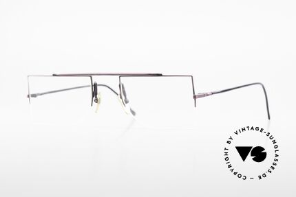L.A. Eyeworks BURBANK 425 Square Vintage Eyeglasses, L.A. Eyeworks = invigorating designs (free-spirited), Made for Men and Women