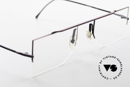 L.A. Eyeworks BURBANK 425 Square Vintage Eyeglasses, unworn, one of a kind (like all our L.A.E. spectacles), Made for Men and Women