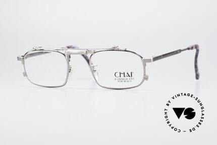 Chai No4 Square Industrial Vintage Eyeglasses, extraordinary VINTAGE eyeglasses-frame by CHAI, Made for Men and Women