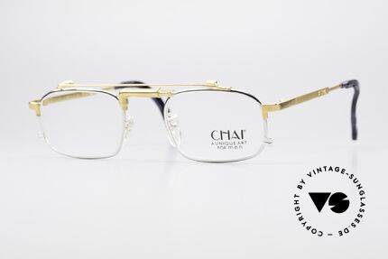 Chai No4 Square Vintage Industrial Eyeglasses, extraordinary VINTAGE eyeglasses-frame by CHAI, Made for Men and Women