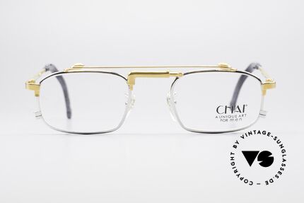 Chai No4 Square Vintage Industrial Eyeglasses, the inventive frame bridge looks like a 'water-tap', Made for Men and Women