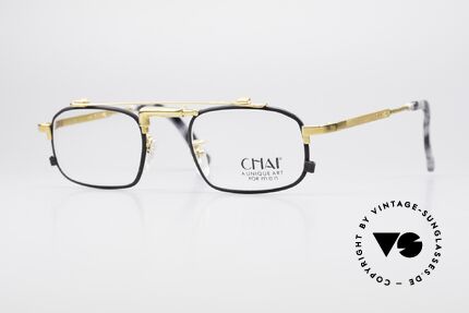 Chai No4 Square Vintage Industrial Metal Frame, extraordinary VINTAGE eyeglasses-frame by CHAI, Made for Men and Women