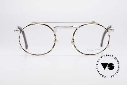 Chai No4 Round Industrial Vintage Eyeglasses, the inventive frame bridge looks like a 'water-tap', Made for Men and Women