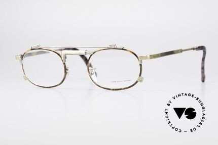 Chai No4 Oval Industrial Vintage Eyeglasses, extraordinary VINTAGE eyeglasses-frame by CHAI, Made for Men and Women