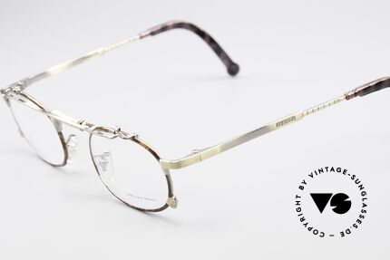 Chai No4 Oval Industrial Vintage Eyeglasses, however, a great old designer piece from Germany, Made for Men and Women