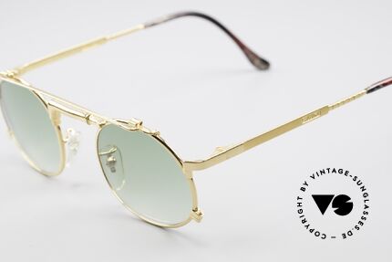 Chai No4 Round Gold Plated Tap Sunglasses, however, a great old designer piece from Germany, Made for Men and Women