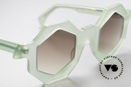 Alain Mikli 0157 / 938 Hexagonal 80's Sunglasses, never worn (like all our RARE vintage sunglasses), Made for Women