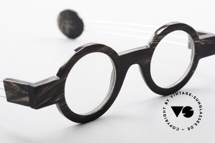 P. Klenk Bold 023 Horn Frame Twistable Temples, Size: medium, Made for Men and Women