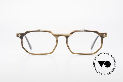 MCM München 301 Buffalo Horn Vintage Frame, real BUFFALO HORN frame with MCM appliqué, Made for Men and Women