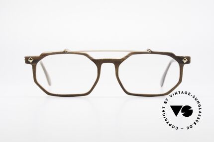 MCM München 301 Buffalo Horn Frame Vintage, real BUFFALO HORN frame with MCM appliqué, Made for Men and Women