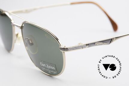 Jaguar 3709 Rare Vintage Sunglasses 90's, green Zeiss sun lenses (100% UV) with JAGUAR logo, Made for Men