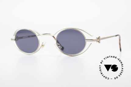 Karl Lagerfeld 4123 Oval 90's Designer Shades, genuine vintage designer sunglasses by Karl Lagerfeld, Made for Men and Women