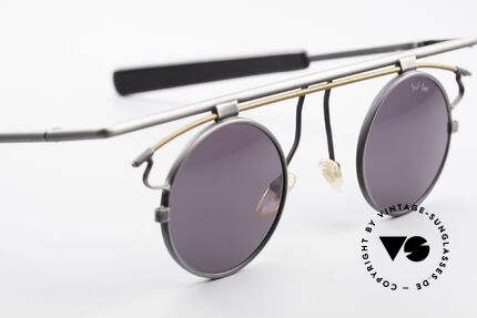 Sunboy SB14 Vintage No Retro Sunglasses, sun lenses can be replaced with opticals, if needed, Made for Men and Women