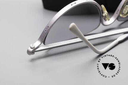 ProDesign No10 Gail Spence Design Sunglasses, light gray-gradient sun lenses & Silhouette hard case, Made for Women
