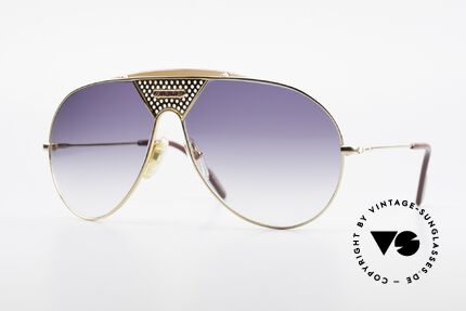 Alpina TR4 80's Miami Vice Sunglasses, legendary Alpina 1980's designer aviator sunglasses, Made for Men