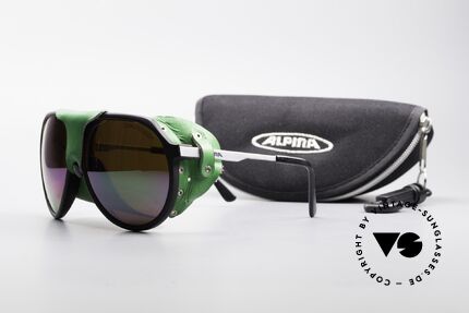 Alpina Profi Sports Glacier Sunglasses, Size: medium, Made for Men and Women