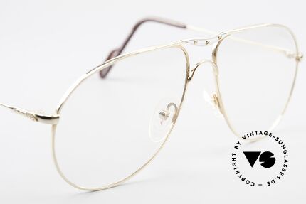 Alpina M1F751 Classic Aviator Eyeglasses, NO RETRO eyeglasses, but a 25 years old ORIGINAL!, Made for Men