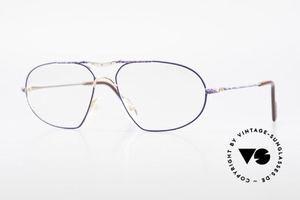 Alpina M1F755 Old Classic Men's Eyeglasses, classic metal eyeglass-frame by Alpina from the 90's, Made for Men