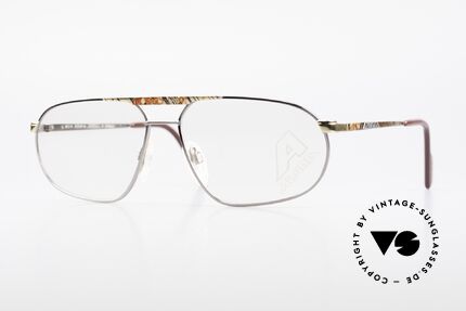 Alpina FM28 80's Designer Eyeglass-Frame, Alpina premium vintage eyeglasses from 1988/89, Made for Men