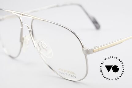 Alpina M1FT Vintage Aviator Titan Frame, unworn (like all our vintage eyeglasses by Alpina), Made for Men