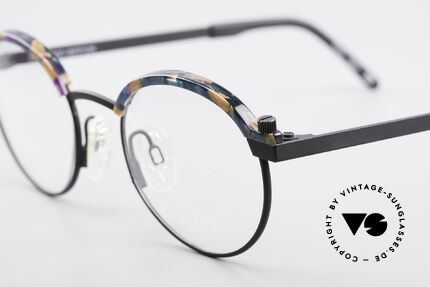 ProDesign Proswitch 4 Round Vintage Panto Glasses, timeless elegant combination of colors & pattern, Made for Men and Women