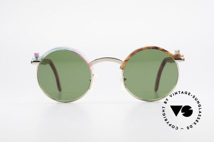 Poul Stig Circle Round Vintage Panto Shades, similar to ProDesign Optic Studio Denmark shades, Made for Men and Women