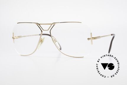 Cazal 722 Extraordinary Vintage Frame, extraordinary Cazal designer glasses from 1984, Made for Men