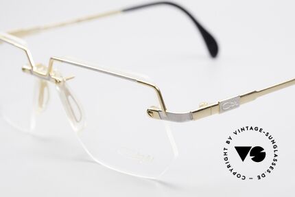 Cazal 742 Rimless Vintage Cazal Frame, new old stock (like all our rare Cazal eyewear), Made for Men