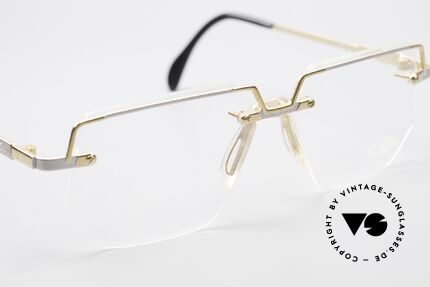 Cazal 742 Rimless Vintage Cazal Frame, NO retro specs; a 20 years old unique original, Made for Men
