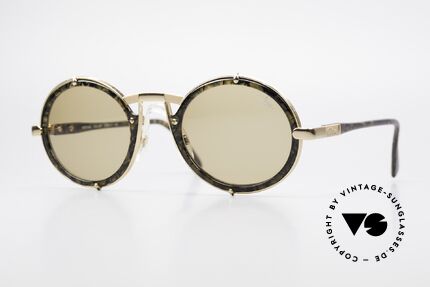 Cazal 644 Round 90's Cazal Sunglasses, vintage Cazal sunglasses from the early 1990's, Made for Men and Women