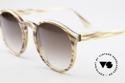 Hartmanns H42 Horn Johnny Depp Style Sunglasses, every model (made of horn) looks individual / unique, Made for Men