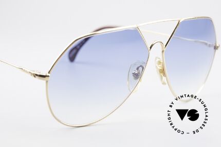 Alpina TR4 Style Rare 80's Aviator Sunglasses, lenses (100% UV) can be replaced with prescriptions, Made for Men