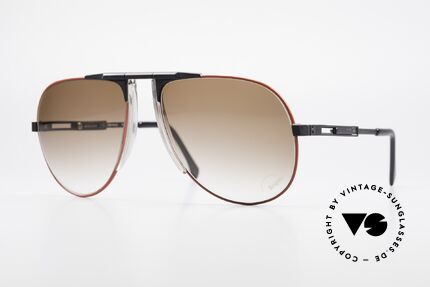 Willy Bogner 7011 Adjustable 80's Sunglasses Details