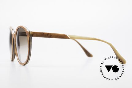 Hartmanns 313 Horn Johnny Depp Panto Sunglasses, Size: medium, Made for Men