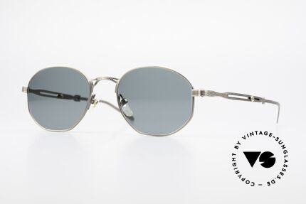 Matsuda 2821 Adjustable Temple Length, 90's vintage designer sunglasses by Matsuda, Japan, Made for Men