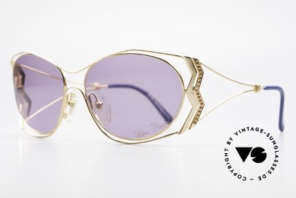 Paloma Picasso 3707 Ladies Shades Rhinestones, probably the most beautiful vintage model by Picasso, Made for Women