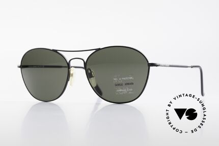 Giorgio Armani 646 Aviator Style Designer Shades, men's sunglasses by the fashion designer Armani, Made for Men