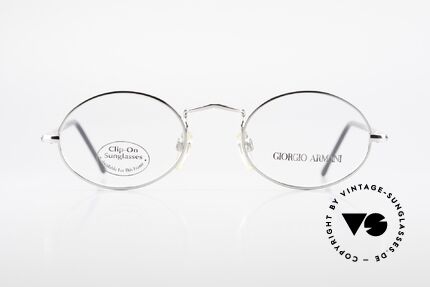 Giorgio Armani 240 Clip On Vintage Designer Frame, Size: small, Made for Men and Women