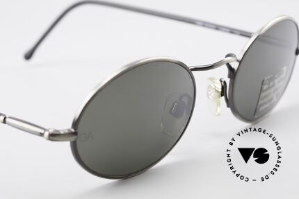 Giorgio Armani 650 Oval 90s Sunglasses Mirrored, never worn (like all our vintage GIORGIO Armani shades), Made for Men and Women