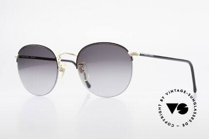 Giorgio Armani 142 Rimless Panto Sunglasses 80's, timeless GIORGIO ARMANI vintage designer shades, Made for Men