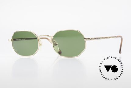 Giorgio Armani 151 Octagonal Vintage Sunglasses, rare vintage sunglasses by famous Giorgio Armani, Made for Men and Women