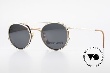 Giorgio armani clip on sunglasses shop