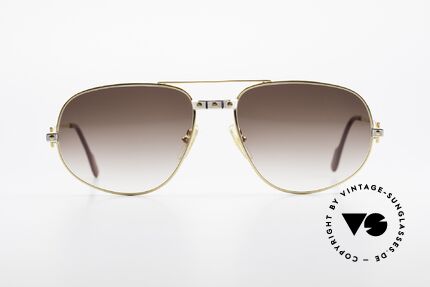 Cartier Romance Santos - XL Luxury Sunglasses 80's Men, mod. "Romance" was launched in 1986 and made till 1997, Made for Men Cartier Romance Santos - XL Luxury Sunglasses 80's Men, mod. "Romance" was launched in 1986 and made till 1997, Made for Men