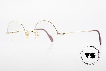 Cartier Mayfair - M Luxury Round Eyeglasses, exclusive design - simply timeless and unisex, Made for Men and Women