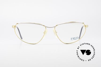 Fred Alize Luxury M Eyeglasses Ladies, marine design (distinctive Fred) in high-end quality, Made for Women